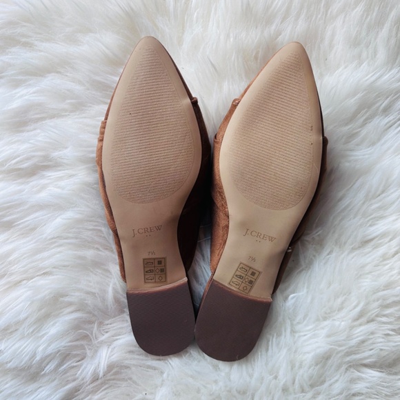 J.Crew Suede Bow Mules - Picture 3 of 3